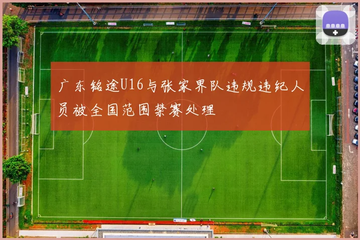 广东铭途U16与张家界队违规违纪人员被全国范围禁赛处理